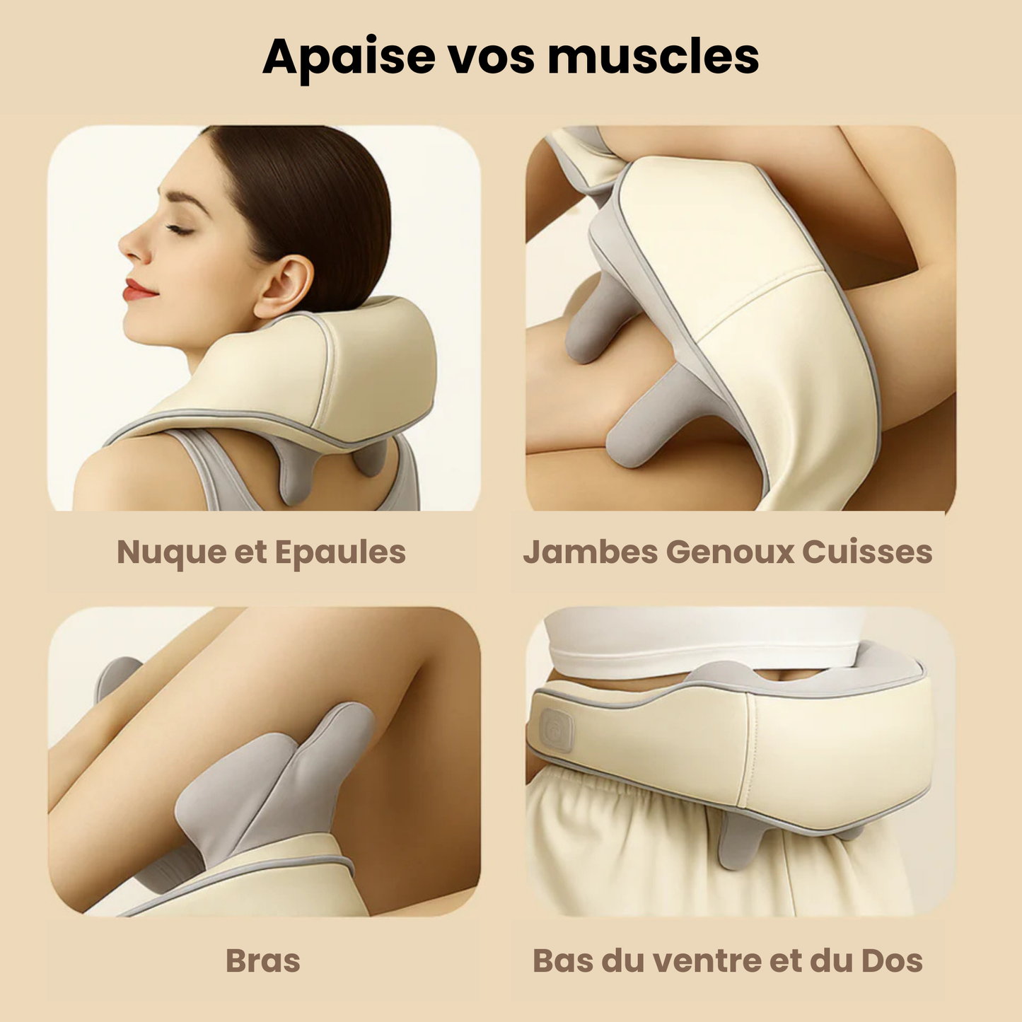 Masseur Shiatsu™ – Fini le stress